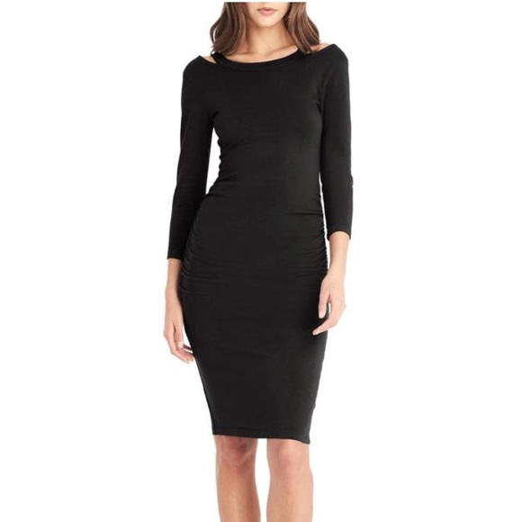 Michael Stars Dresses & Skirts - B1G1 MICHAEL STARS Cinched Side Dress. Great LBD!